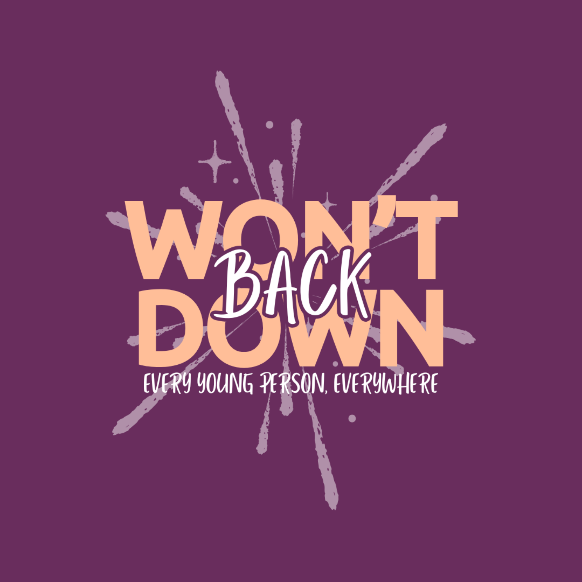 We Won’t Back Down Graphic